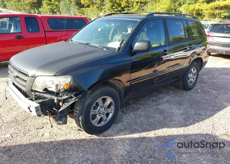 2004 Toyota Highlander из США, поврежденный, VIN JTEGD21A640097499